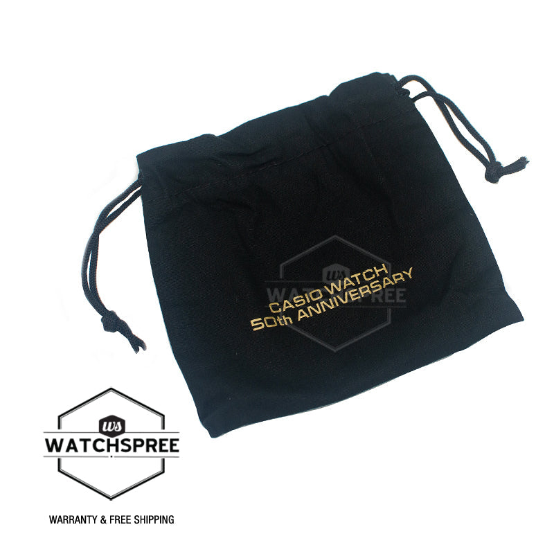 Casio G-Shock (Japan Made) GMC-B2100 Lineup 50th Anniversary Zero to One Series Chronograph Full Metal Series Bluetooth Tough Solar Dual Time Black Ion Plated Stainless Steel Band Watch GMCB2100ZE-1A GMC-B2100ZE-1A