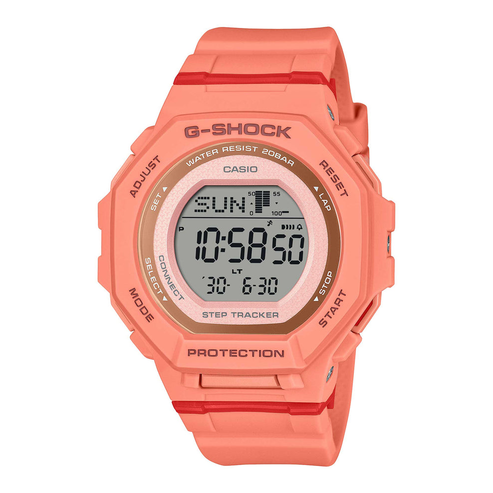 Casio G-Shock for Ladies' GMD-B300 Lineup G-SQUAD Bluetooth¶¸ Dual Time Watch GMDB300SC-4D GMD-B300SC-4D GMD-B300SC-4
