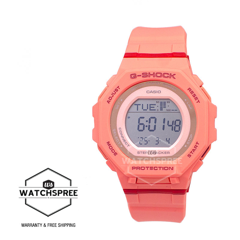 Casio G-Shock for Ladies' GMD-B300 Lineup G-SQUAD Bluetooth Dual Time Watch GMDB300SC-4D GMD-B300SC-4D GMD-B300SC-4