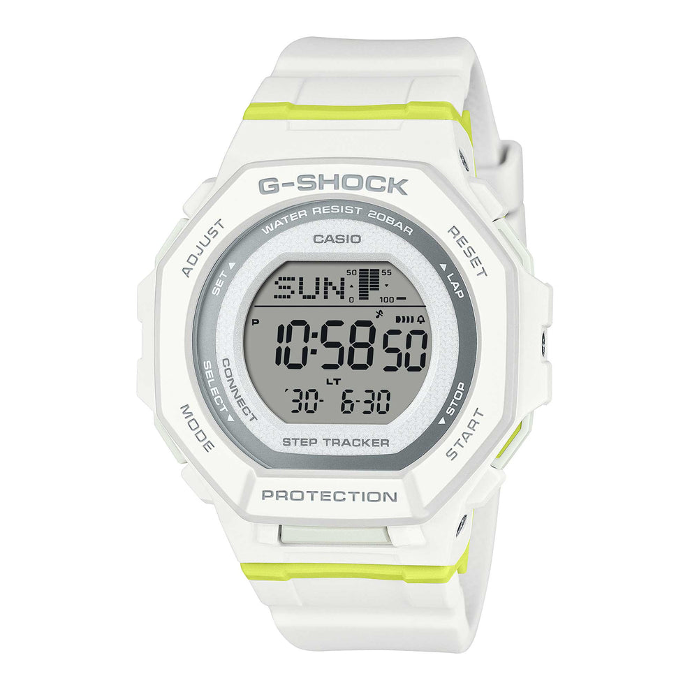 Casio G-Shock for Ladies' GMD-B300 Lineup G-SQUAD Bluetooth¶¸ Dual Time Watch GMDB300SC-7D GMD-B300SC-7D GMD-B300SC-7