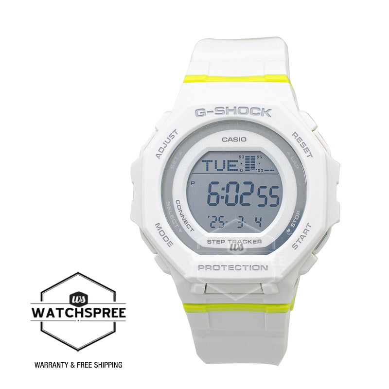 Casio G-Shock for Ladies' GMD-B300 Lineup G-SQUAD Bluetooth Dual Time Watch GMDB300SC-7D GMD-B300SC-7D GMD-B300SC-7