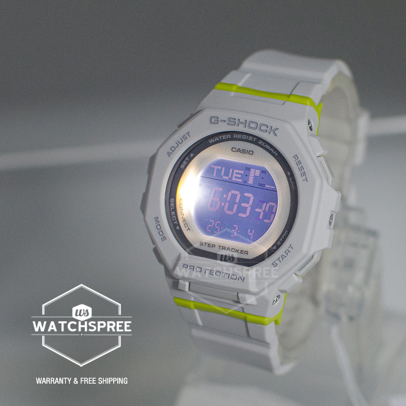 Casio G-Shock for Ladies' GMD-B300 Lineup G-SQUAD Bluetooth Dual Time Watch GMDB300SC-7D GMD-B300SC-7D GMD-B300SC-7