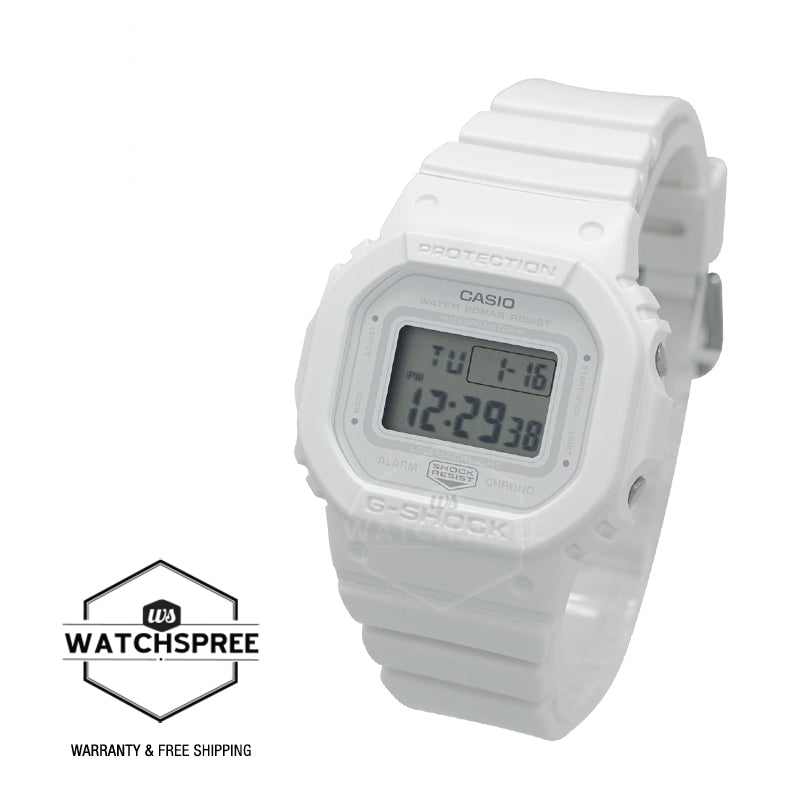 Casio G-Shock for Ladies' Monochromatic Minimalist Watch GMD-S5600BA-7D GMD-S5600BA-7