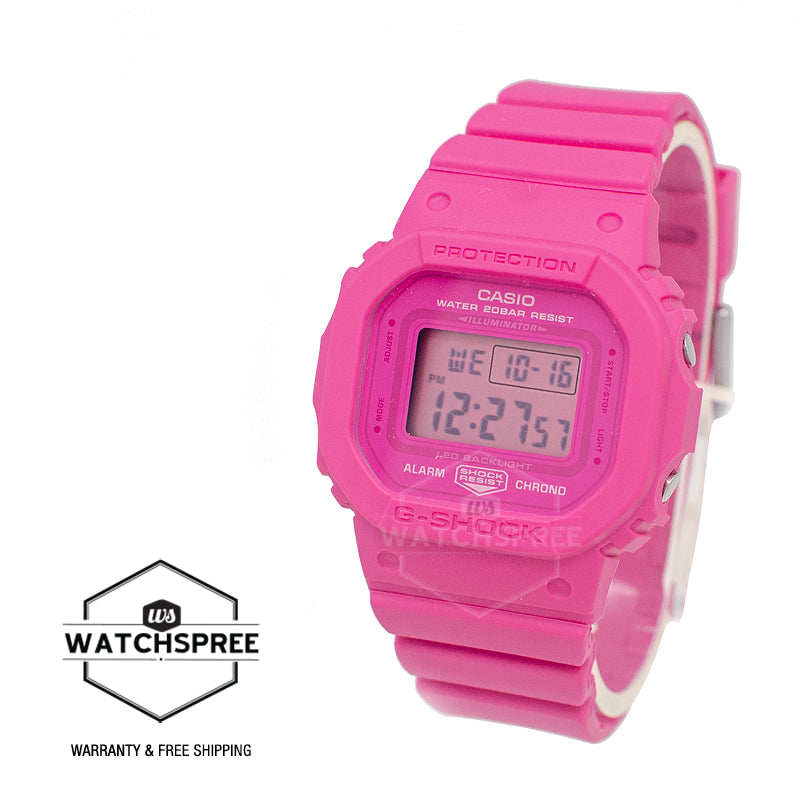 Casio G-Shock for Ladies' Pink Ribbon Series Bio-Based Watch GMDS5610PK-4D GMD-S5610PK-4D GMD-S5610PK-4