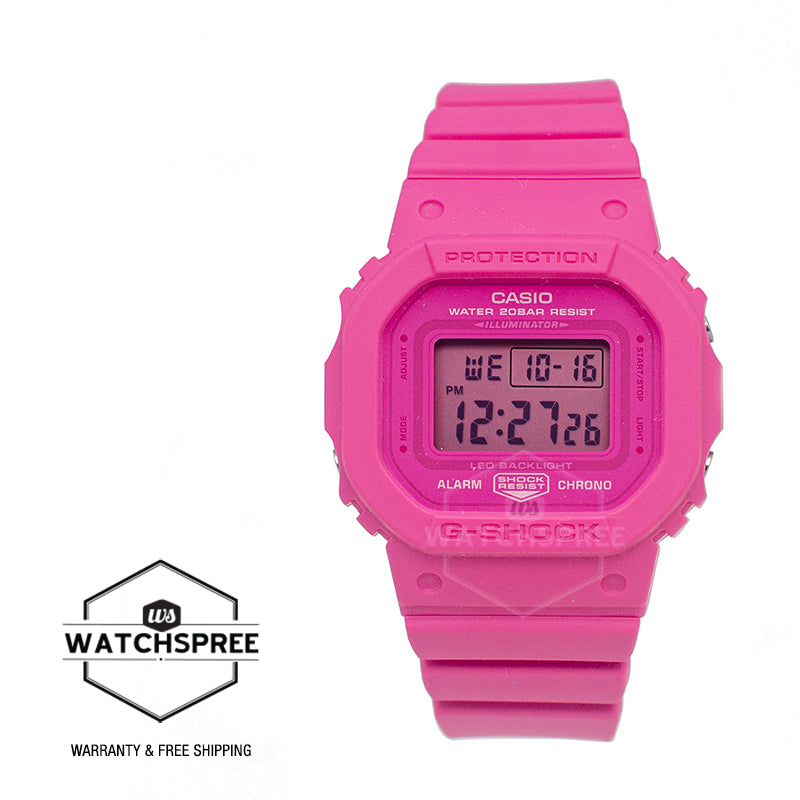 Casio G-Shock for Ladies' Pink Ribbon Series Bio-Based Watch GMDS5610PK-4D GMD-S5610PK-4D GMD-S5610PK-4