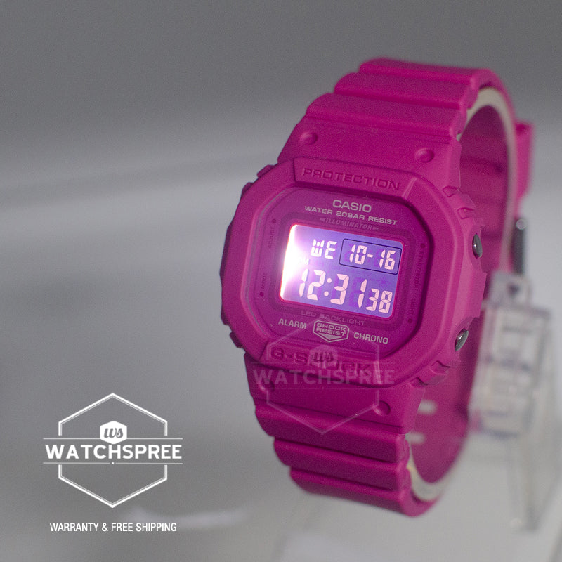 Casio G-Shock for Ladies' Pink Ribbon Series Bio-Based Watch GMDS5610PK-4D GMD-S5610PK-4D GMD-S5610PK-4