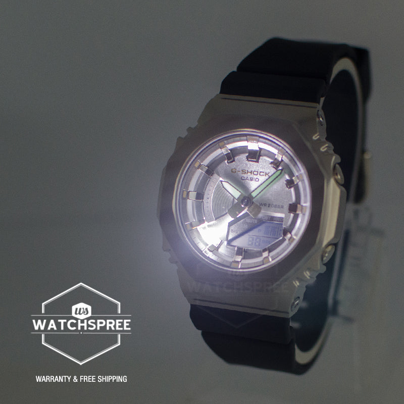 Casio G-Shock for Ladies' Metal-Clad Octagonal Watch GMS2100BC-1A GM-S2100BC-1A