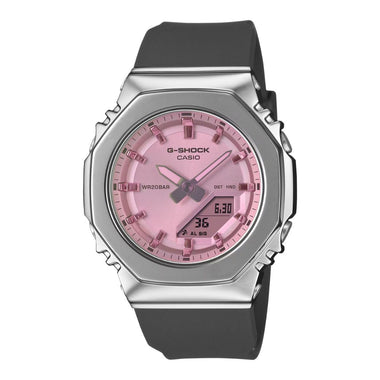 Casio G-Shock for Ladies' Summer Series Octagonal Metal-Clad Bio-Based Black Resin Band Watch GMS2110SR-1A GM-S2110SR-1A