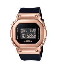 Load image into Gallery viewer, Casio G-Shock Square Design GM-S5600 Lineup for Ladies&#39; Black Resin Band Watch GMS5600PG-1D GM-S5600PG-1D GM-S5600PG-1
