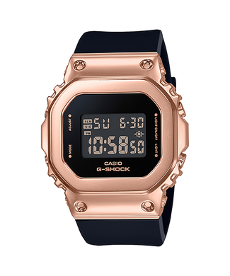 Casio G-Shock Square Design GM-S5600 Lineup for Ladies' Black Resin Band Watch GMS5600PG-1D GM-S5600PG-1D GM-S5600PG-1