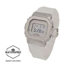 Load image into Gallery viewer, Casio G-Shock for Ladies&#39; GM-S5600 Lineup White Semi-Transparent Resin Band Watch GMS5600SK-7D GM-S5600SK-7D GM-S5600SK-7
