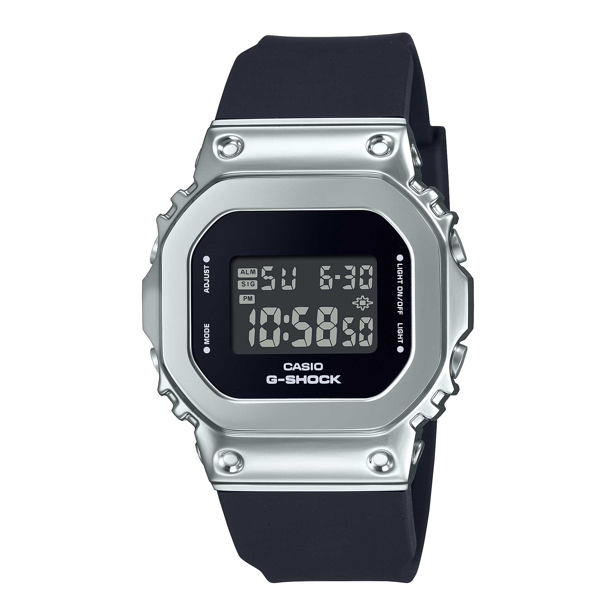 Casio G-Shock for Ladies' Metal-Clad Bio-Based Black Resin Band Watch GMS5600U-1D GMS-5600U-1D GMS-5600U-1