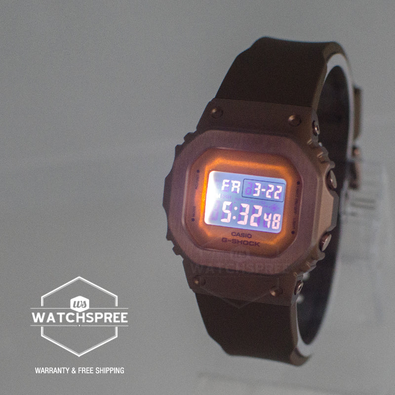 Casio G-Shock for Ladies' Metal-Clad Watch GMS5600UBR-5D GM-S5600UBR-5D GM-S5600UBR-5