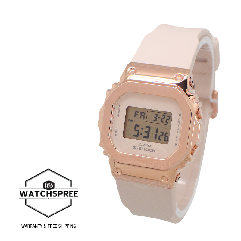 Casio G-Shock for Ladies' Metal-Clad Watch GMS5600UPG-4D GM-S5600UPG-4D GM-S5600UPG-4