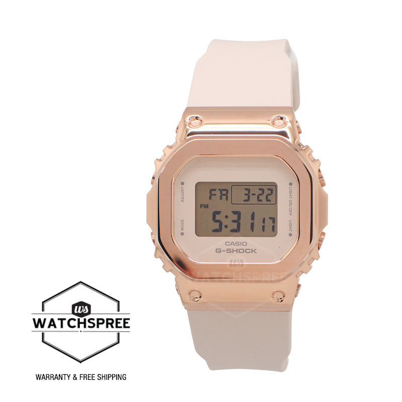Casio G-Shock for Ladies' Metal-Clad Watch GMS5600UPG-4D GM-S5600UPG-4D GM-S5600UPG-4