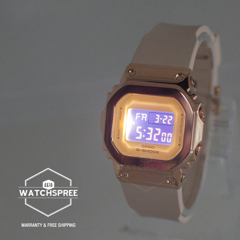 Casio G-Shock for Ladies' Metal-Clad Watch GMS5600UPG-4D GM-S5600UPG-4D GM-S5600UPG-4