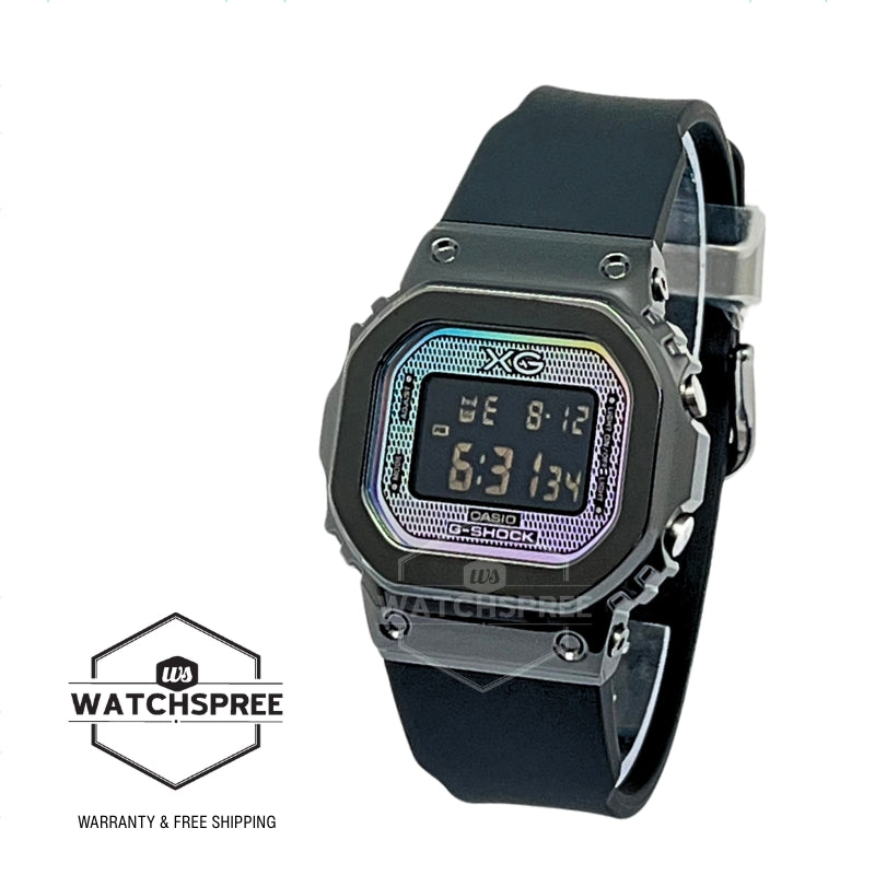 Casio G-Shock for Ladies' XG Collaboration Model Metal-Clad Bio-Based Black Resin Band Watch GMS5600XG-1D GM-S5600XG-1D GM-S5600XG-1