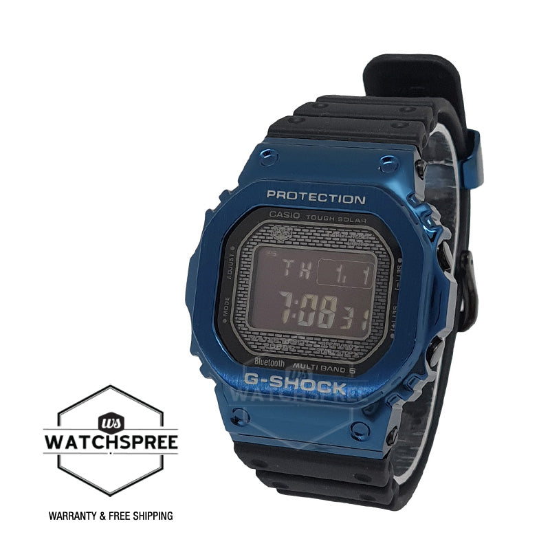 Casio G-Shock Full Metal Case Bluetooth  Multi-Band 6 Tough Solar Resin Band Watch GMWB5000G-2D GMW-B5000G-2D GMW-B5000G-2