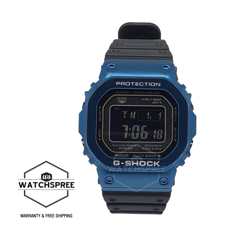 Casio G-Shock Full Metal Case Bluetooth  Multi-Band 6 Tough Solar Resin Band Watch GMWB5000G-2D GMW-B5000G-2D GMW-B5000G-2