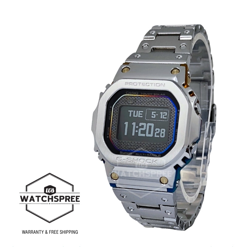 Casio G-Shock (Japan Made) Full Metal Case Series Bluetooth¶ô¶÷ Multi-Band 6 Tough Solar Stainless Steel Band Watch GMWBZ5000RC-1D GMW-BZ5000RC-1D GMW-BZ5000RC-1
