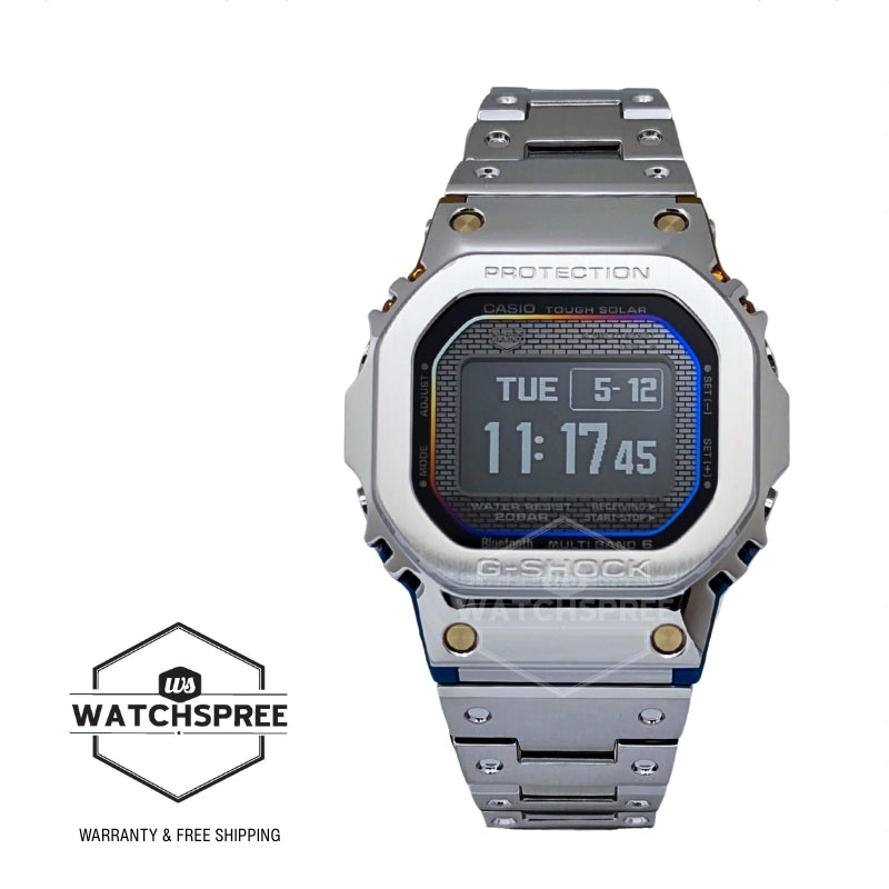 Casio G-Shock (Japan Made) Full Metal Case Series Bluetooth¶ô¶÷ Multi-Band 6 Tough Solar Stainless Steel Band Watch GMWBZ5000RC-1D GMW-BZ5000RC-1D GMW-BZ5000RC-1