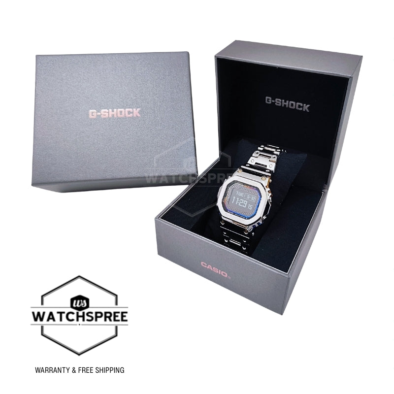 Casio G-Shock (Japan Made) Full Metal Case Series Bluetooth¶ô¶÷ Multi-Band 6 Tough Solar Stainless Steel Band Watch GMWBZ5000RC-1D GMW-BZ5000RC-1D GMW-BZ5000RC-1