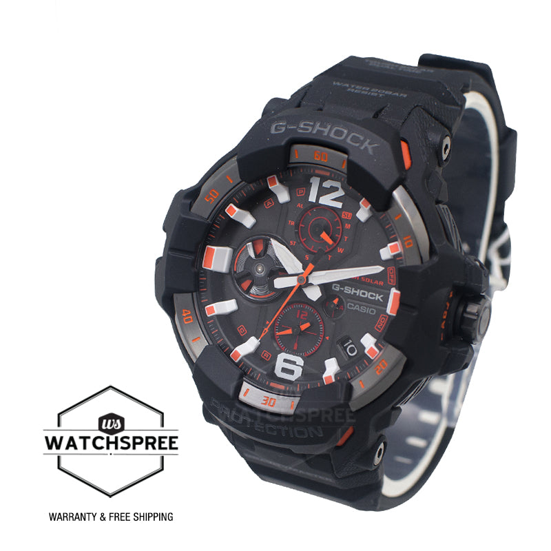 Casio G-Shock MASTER OF G AIR GRAVITYMASTER Bluetooth Tough Solar Watch GRB300-1A4 GR-B300-1A4