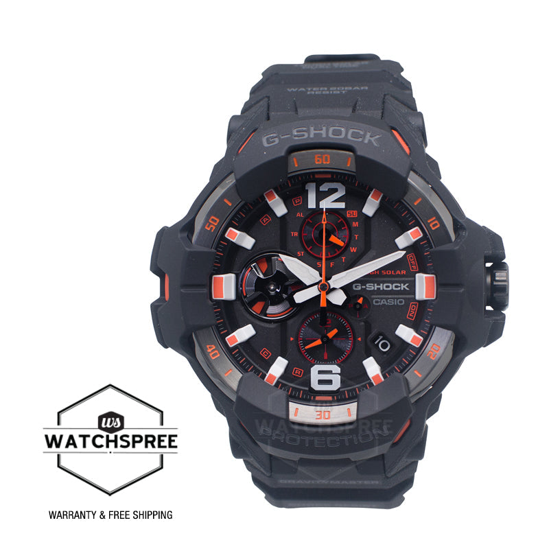 Casio G-Shock MASTER OF G AIR GRAVITYMASTER Bluetooth Tough Solar Watch GRB300-1A4 GR-B300-1A4
