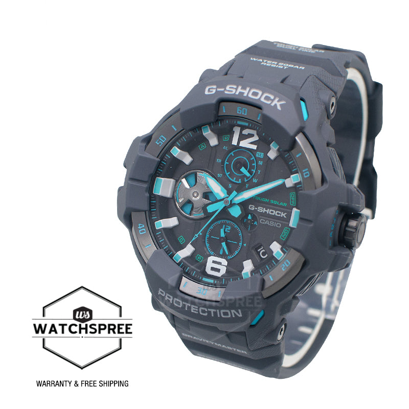 Casio G-Shock MASTER OF G AIR GRAVITYMASTER Bluetooth Tough Solar Watch GRB300-8A2 GR-B300-8A2