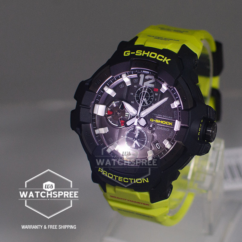 Casio G-Shock MASTER OF G AIR GRAVITYMASTER Rescue Yellow Series Bluetooth Tough Solar Watch GRB300RY-1A9 GR-B300RY-1A9