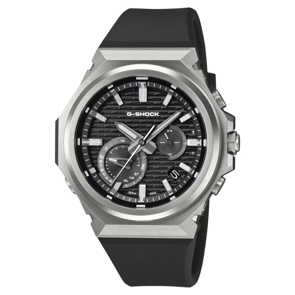 Casio G-Shock G-Steel GST-B1000 Lineup Bluetooth© Tough Solar Bio-Based Black Resin Band Watch GSTB1000-1A GST-B1000-1A