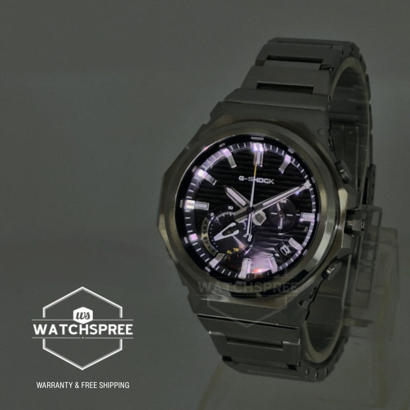 Casio G-Shock G-Steel GST-B1000 Lineup Bluetooth Tough Solar Stainless Steel Band Watch GSTB1000D-1A GST-B1000D-1A