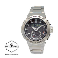 Load image into Gallery viewer, Casio G-Shock G-Steel Carbon Core Guard Structure Silver Stainless Steel Band Watch GSTB200D-1A GST-B200D-1A

