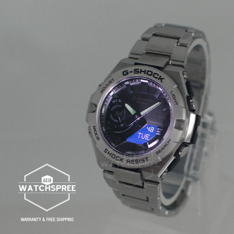 Casio G-Shock G-Steel GST-B500 Lineup Carbon Core Guard Structure Watch GSTB500D-1A1 GST-B500D-1A1