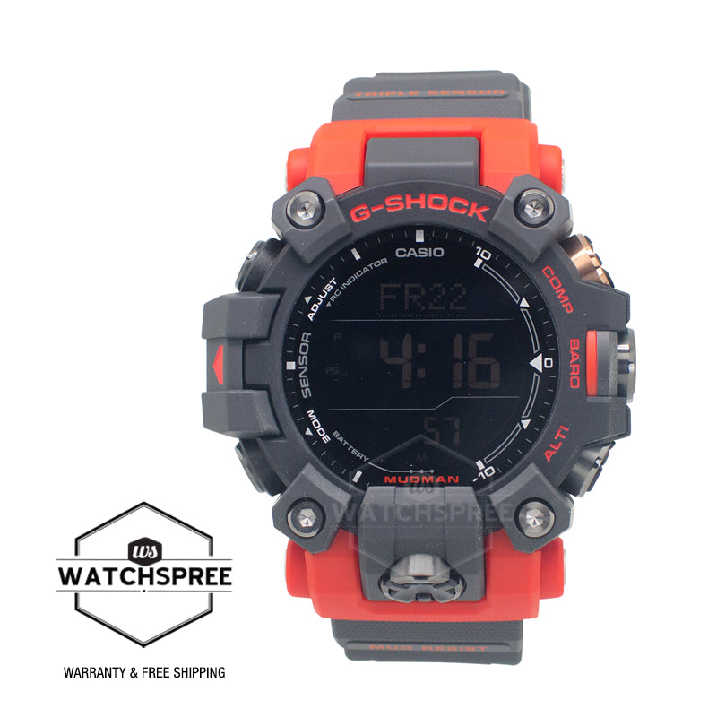 Casio G-Shock Master of G - Land Mudman Triple Sensor Tough Solar Bio-Based Watch GW9500-1A4 GW-9500-1A4