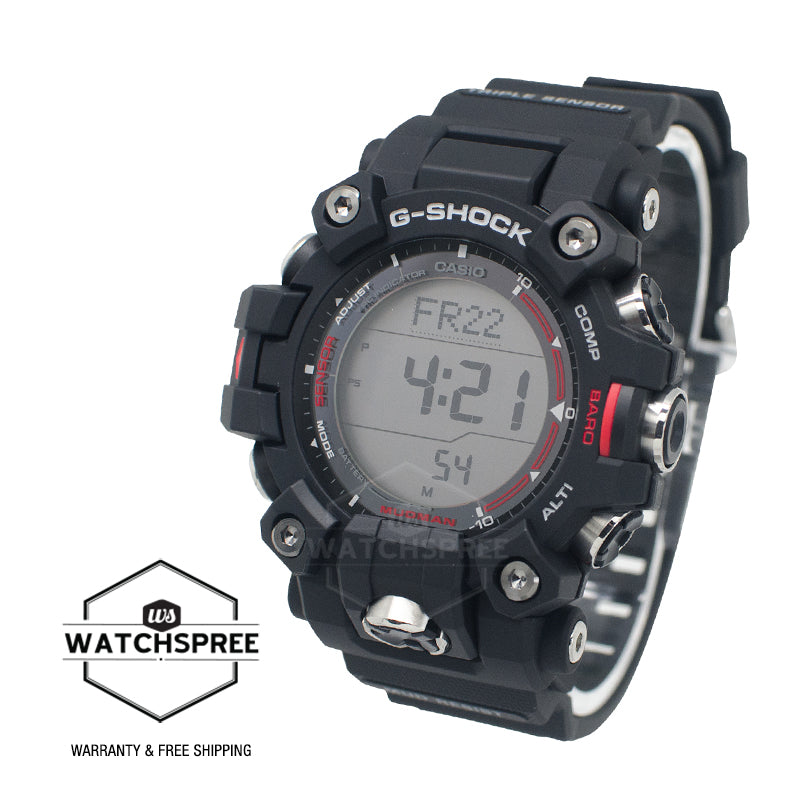 Casio G-Shock Master of G - Land Mudman Triple Sensor Tough Solar Bio-Based Watch GW9500-1D GW-9500-1D GW-9500-1