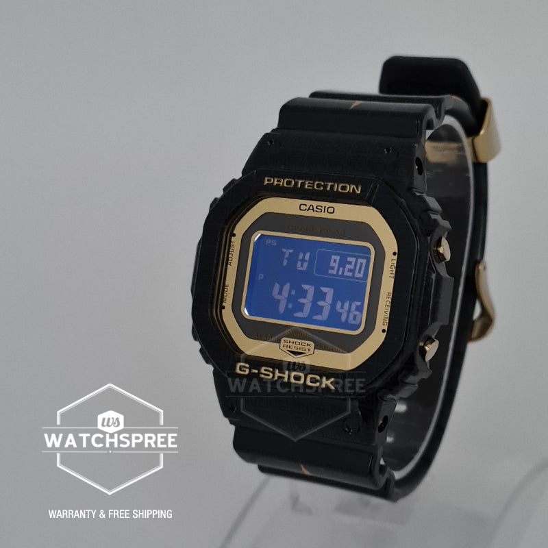 Casio G-Shock Limited Models The Savage Five Series Black Resin Band Watch GWB5600SGM-1D GW-B5600SGM-1D GW-B5600SGM-1