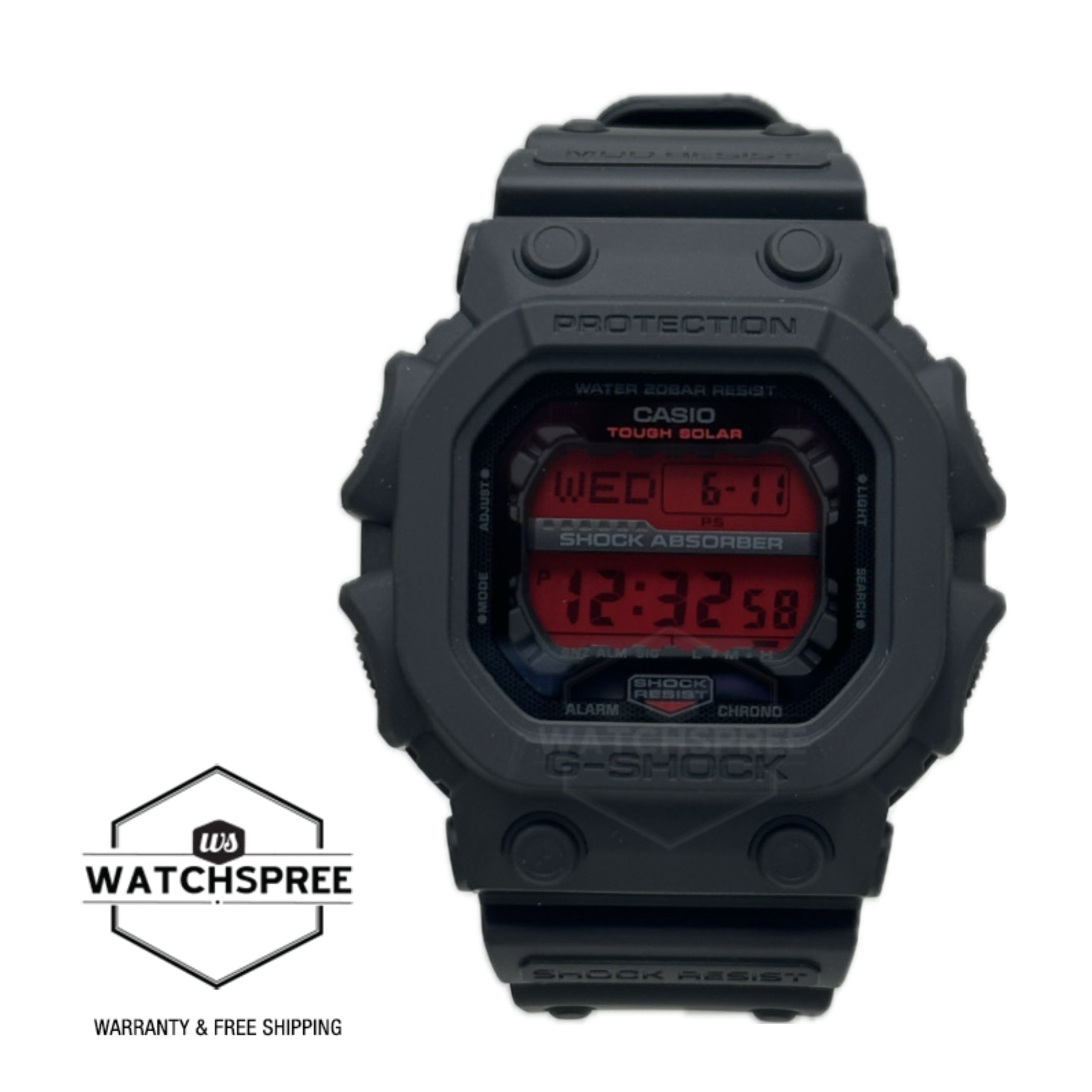 Casio G-Shock Special Color Model Olive Green Resin Band Watch