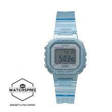 Load image into Gallery viewer, Casio Pop Series Digital Blue Transparent Resin Band Watch LA20WHS-2A LA-20WHS-2A
