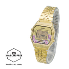 Load image into Gallery viewer, Casio Standard Digital Gold Tone Stainless Steel Watch LA680WGA-4C LA-680WGA-4C

