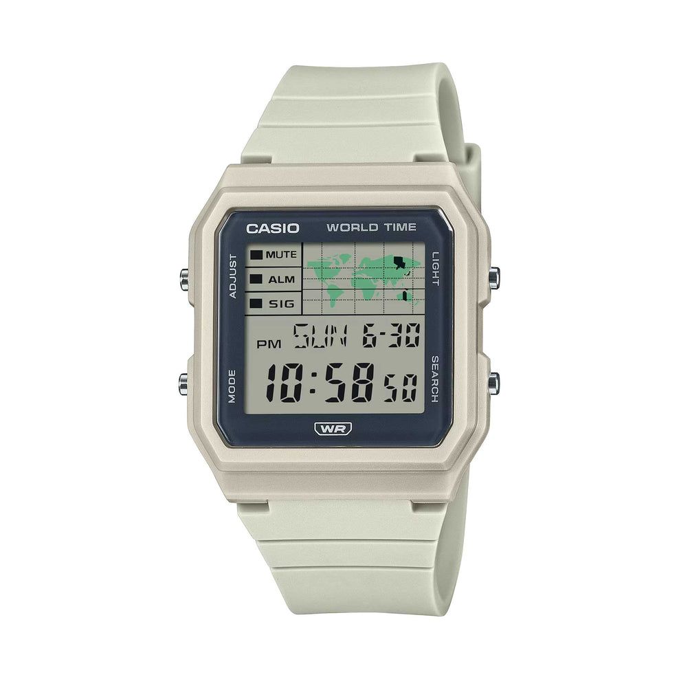 Casio Digital Bio-Based Ivory Resin Band Watch LF30W-8A LF-30W-8A