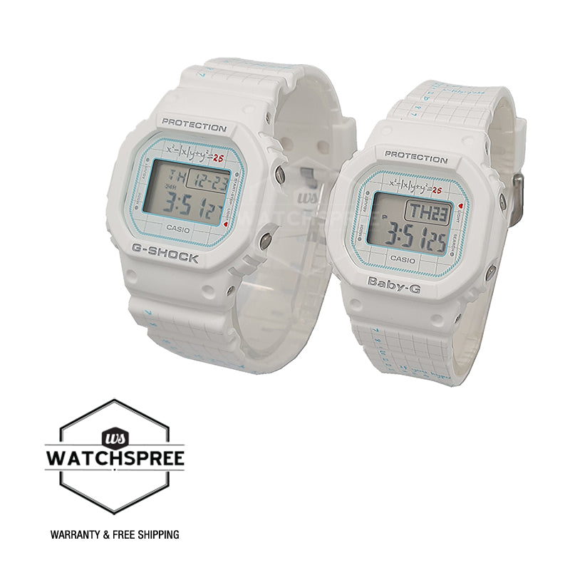 Casio G-Shock & Baby-G Couple 25th Anniversary G Presents Lover Collection's Limited Models LOV21B-7D
