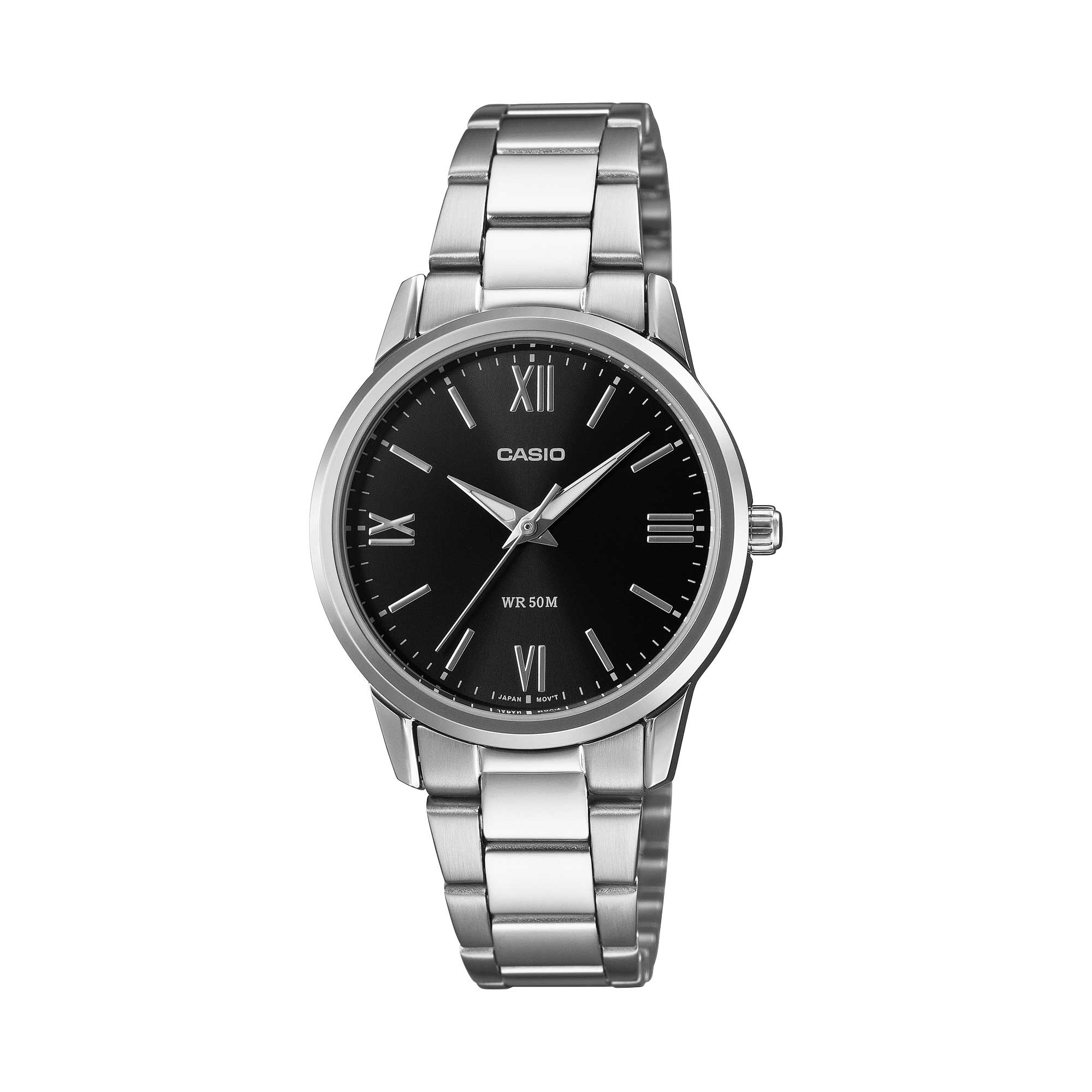 Casio Ladies' Analog Stainless Steel Band Watch LTP1303DD-1A LTP-1303DD-1A