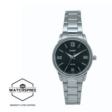 Casio Ladies' Analog Stainless Steel Band Watch LTP1303DD-1A LTP-1303DD-1A