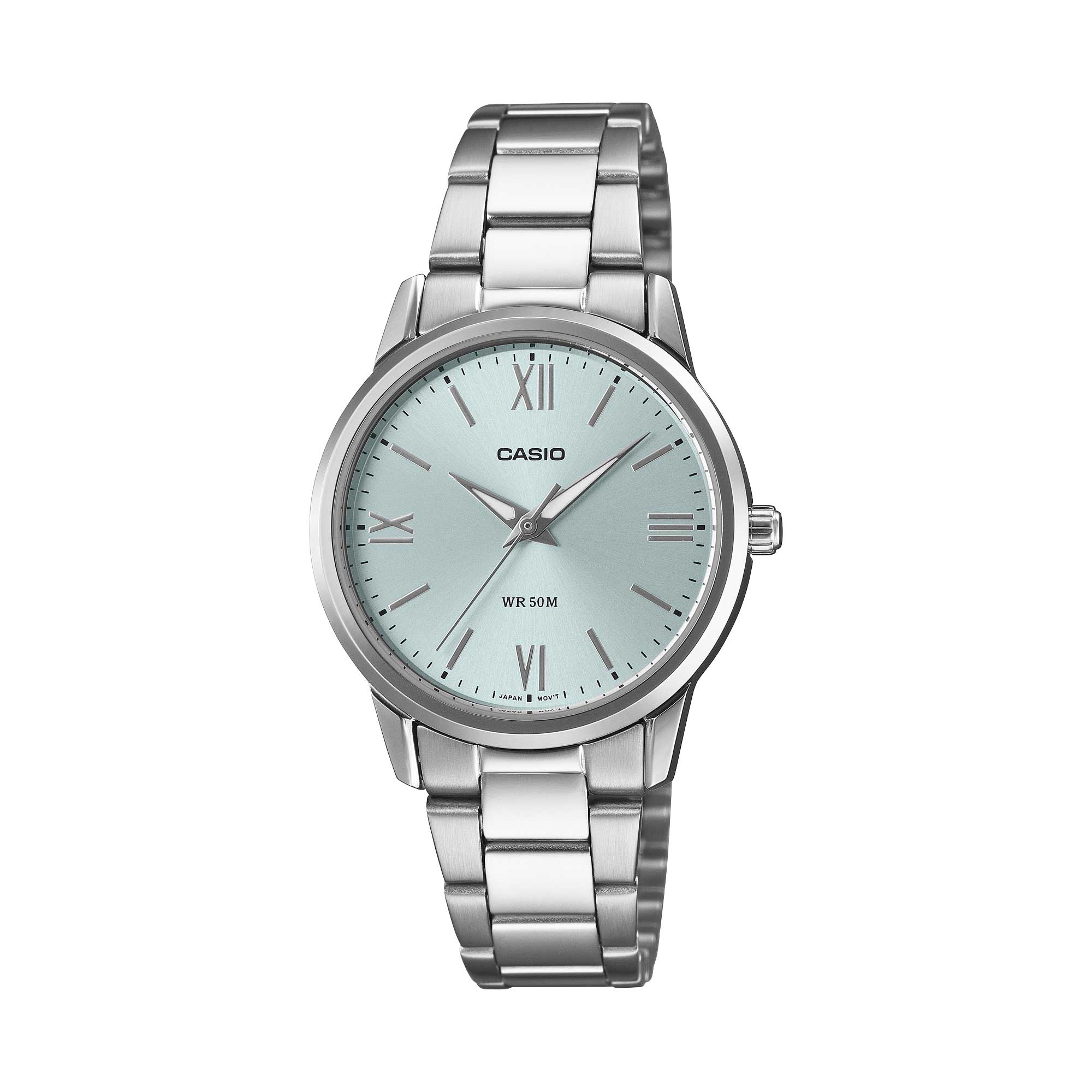 Casio Ladies' Analog Stainless Steel Band Watch LTP1303DD-2A LTP-1303DD-2A
