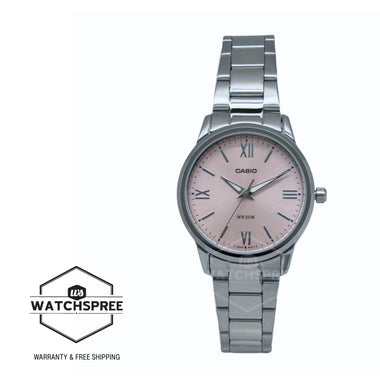 Casio Ladies' Analog Stainless Steel Band Watch LTP1303DD-4A LTP-1303DD-4A