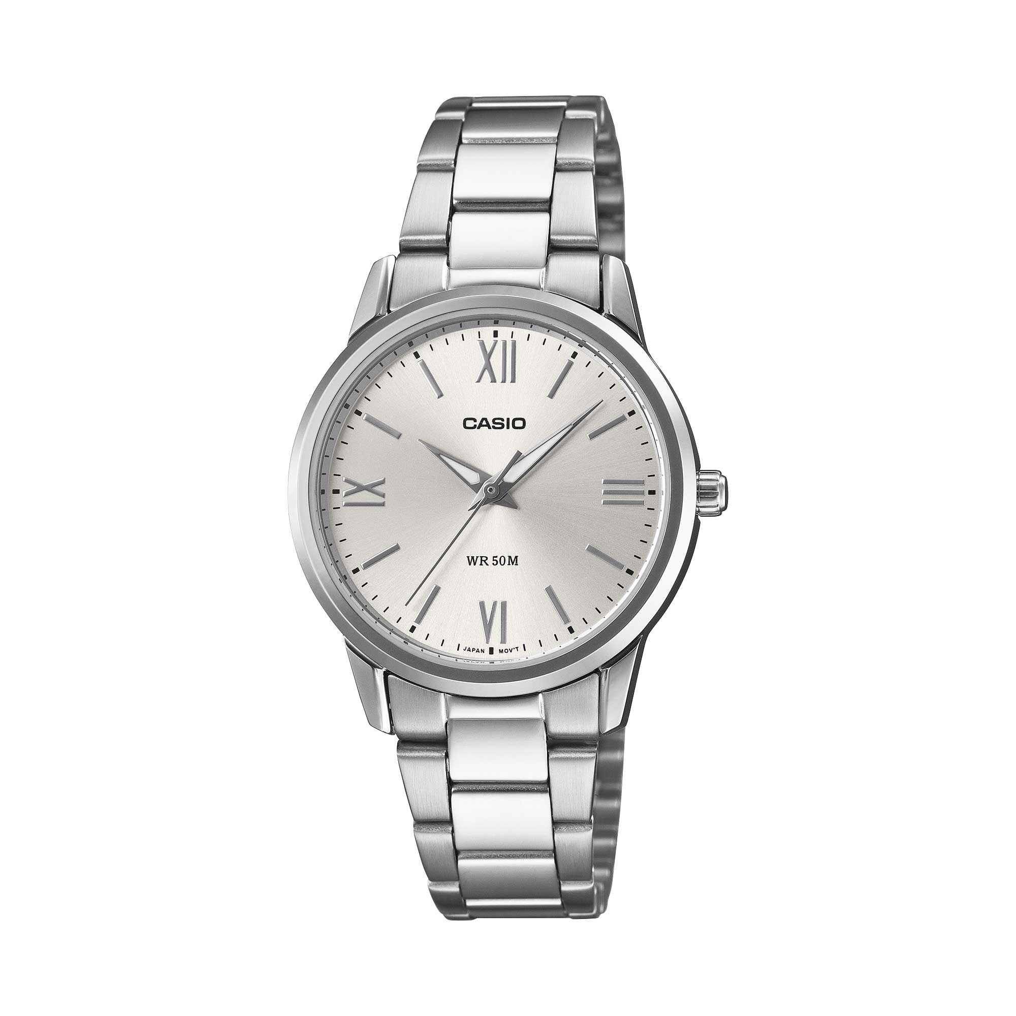 Casio Ladies' Analog Stainless Steel Band Watch LTP1303DD-7A LTP-1303DD-7A