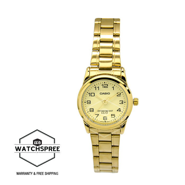 Casio Ladies Watch LTPV001G-9B