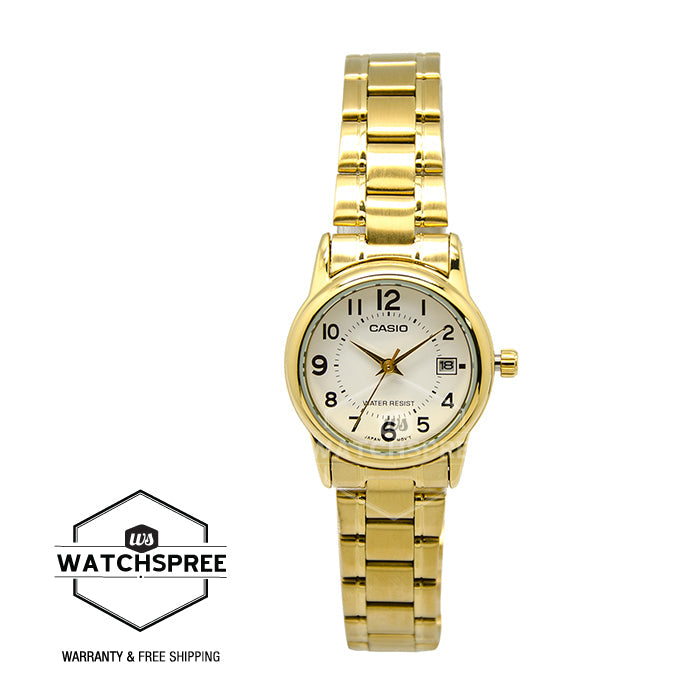 Casio Ladies Watch LTPV002G-7B
