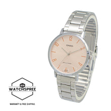 Load image into Gallery viewer, Casio Ladies&#39; Analog Stainless Steel Band Watch LTPVT01D-4B2 LTP-VT01D-4B2
